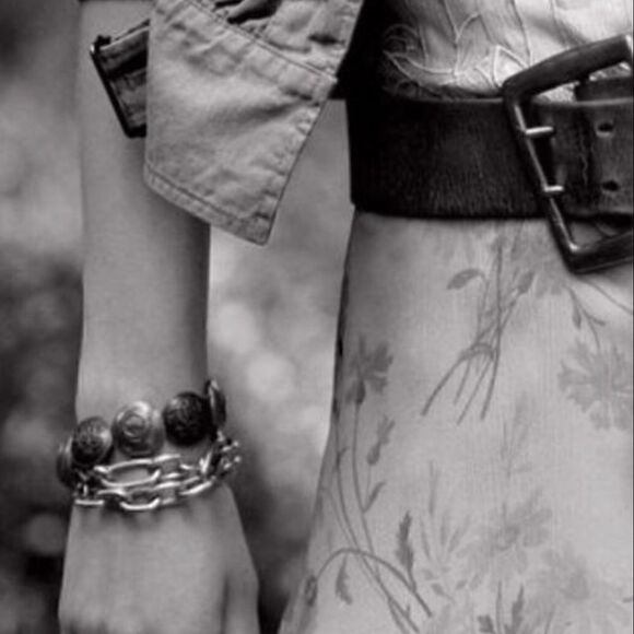 Ralph Lauren Pre-Spring 18 Collection Vanilla Wildflower Silk Chiffon Maxi Skirt - Picture 4 of 17